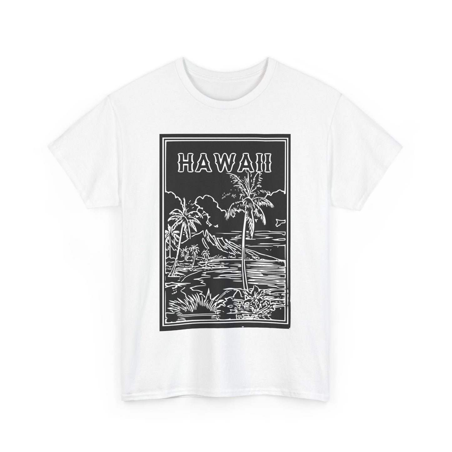 Hawaii Unisex Tee, Aloha T-Shirt, Hawaiian Shirt, Tropical Top, Beach Vacation