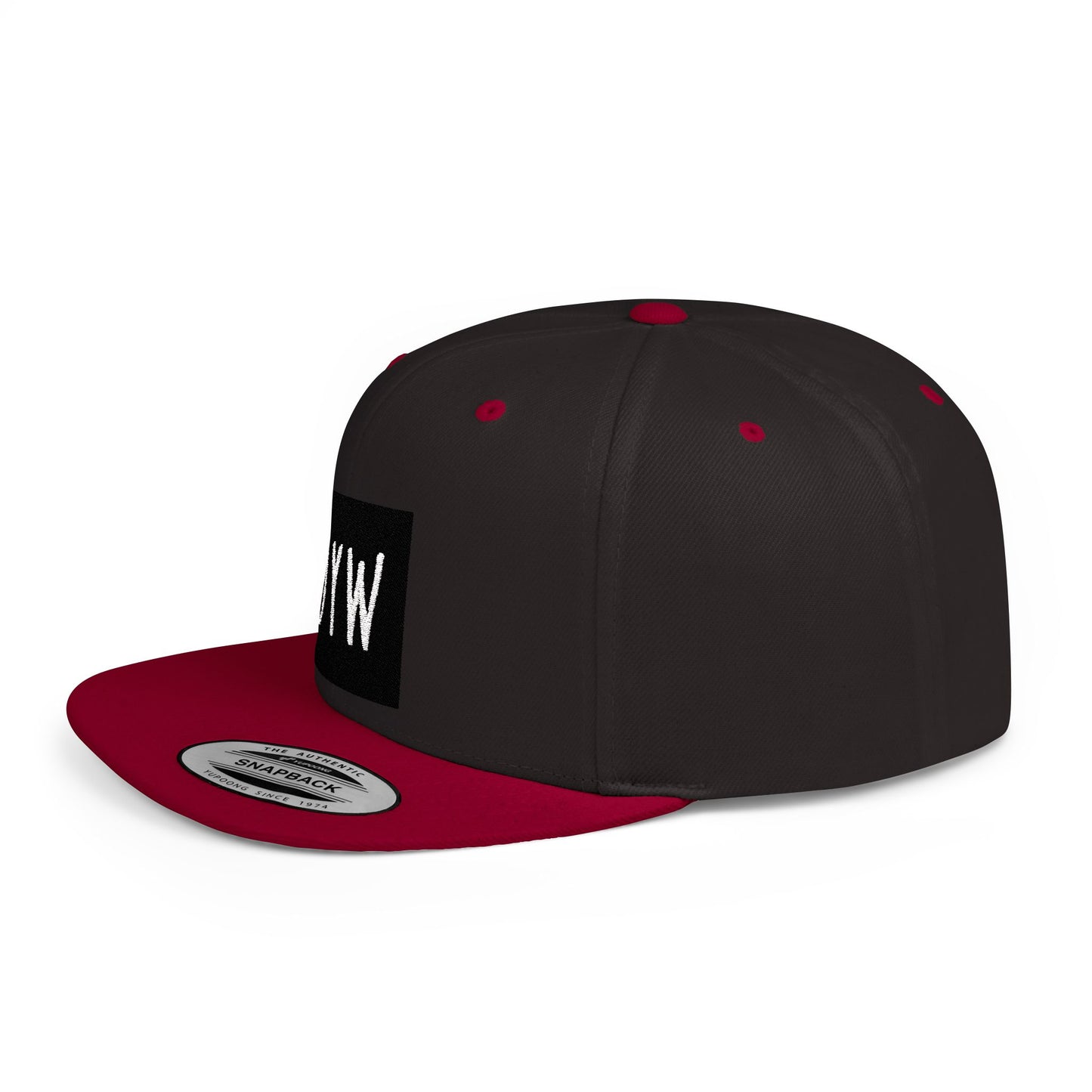 DYW Flat Bill Snapback Hat - Trendy Adjustable Cap for Casual Style