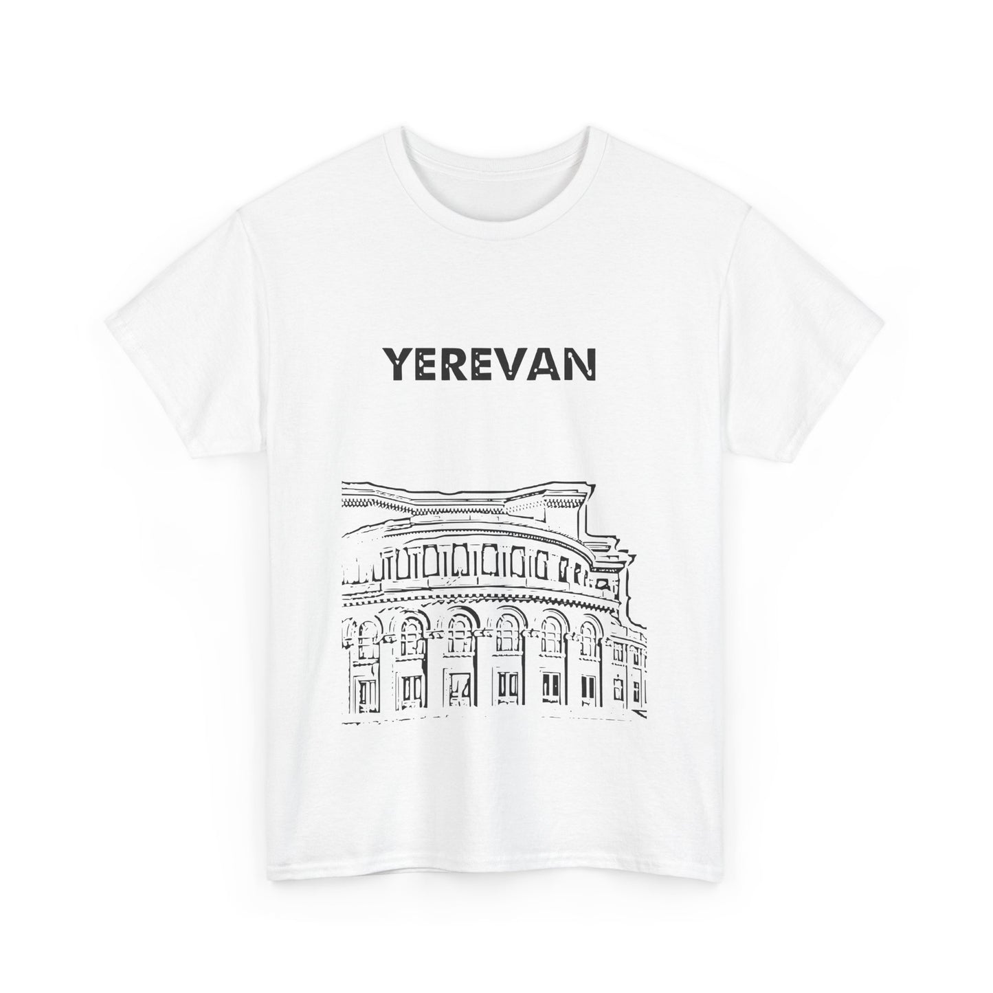 Yerevan Unisex Tee, Armenia T-Shirt, Armenian City Gift Shirt, Cotton Top, Men