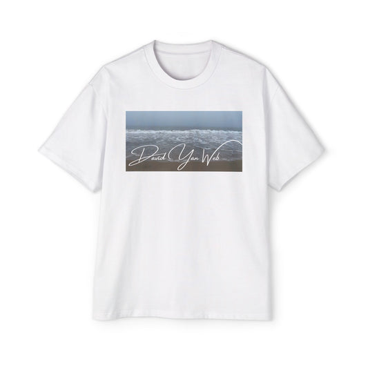 Oversized Tee - Pacific Ocean by David Yan Web