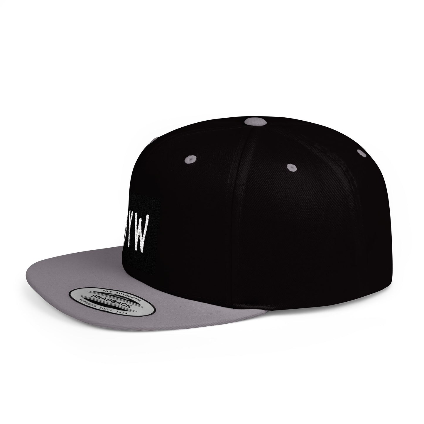 DYW Flat Bill Snapback Hat - Trendy Adjustable Cap for Casual Style