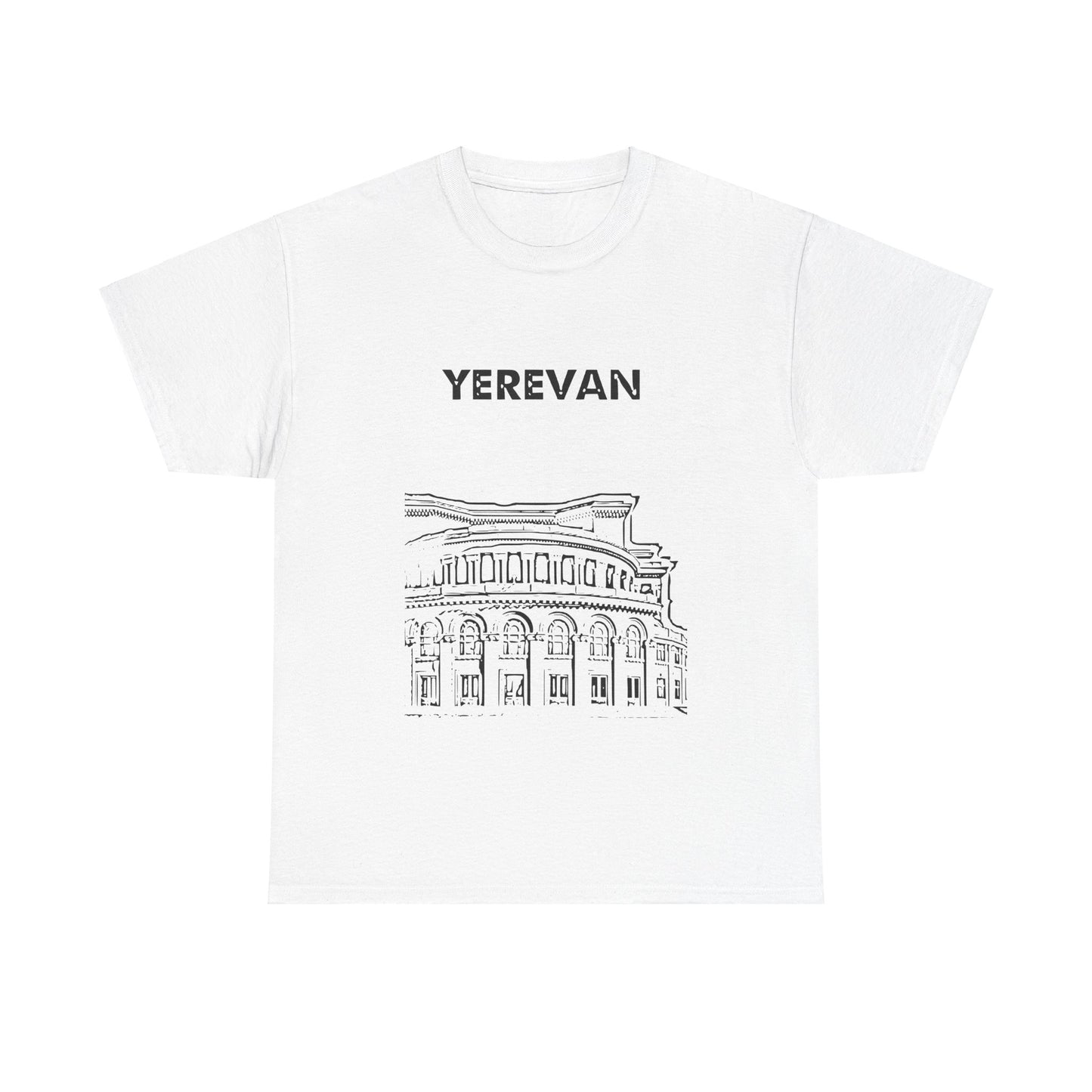 Yerevan Unisex Tee, Armenia T-Shirt, Armenian City Gift Shirt, Cotton Top, Men