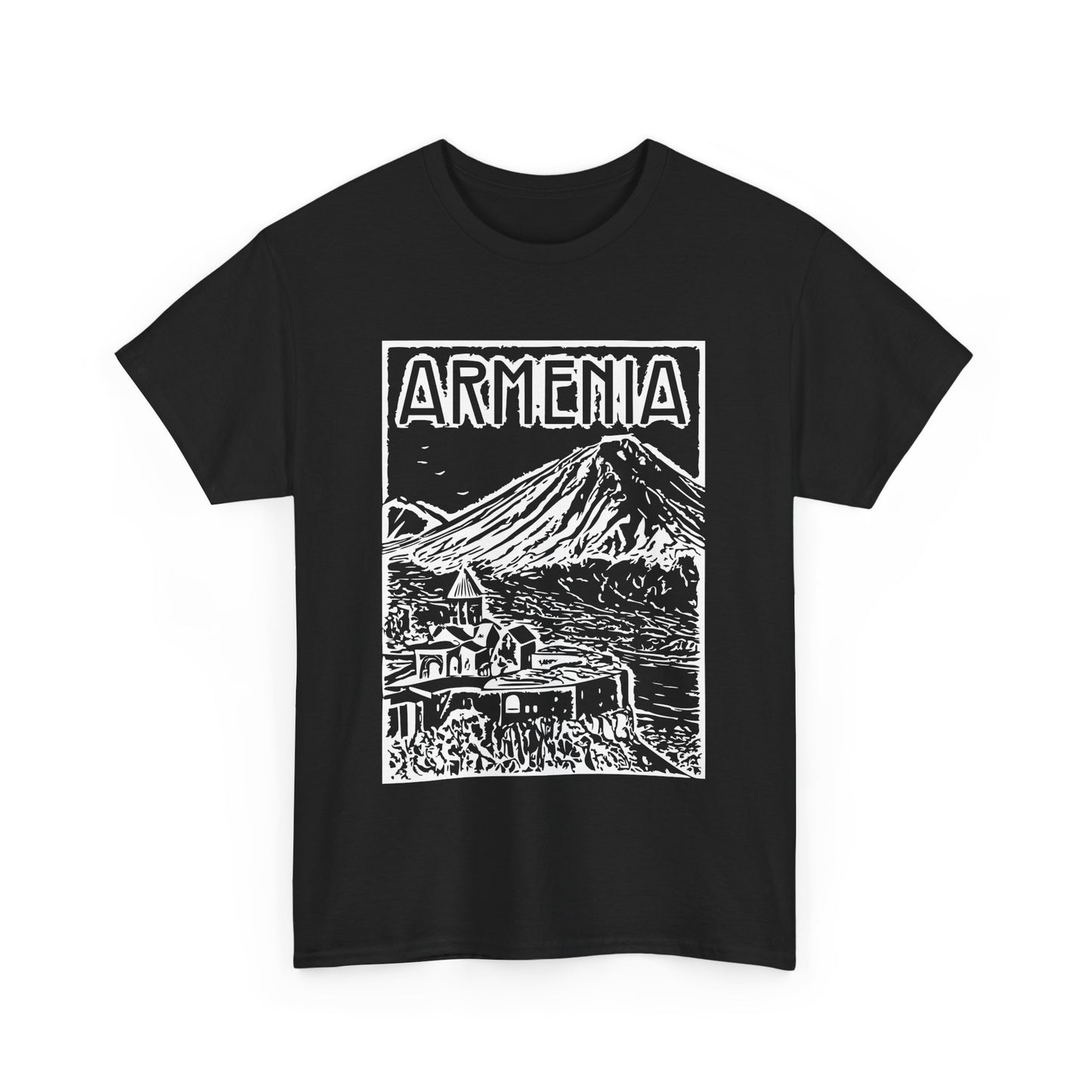 Armenia Unisex Tee Shirt, Armenian Flag Patriotic Apparel, Gift for Armenians