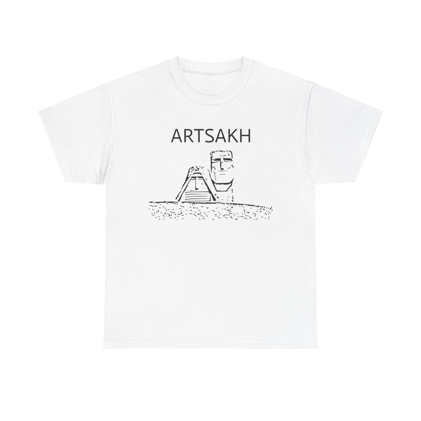 Artsakh Unisex Heavy Cotton Tee, Armenian T-Shirt, Patriotic Graphic Shirt,