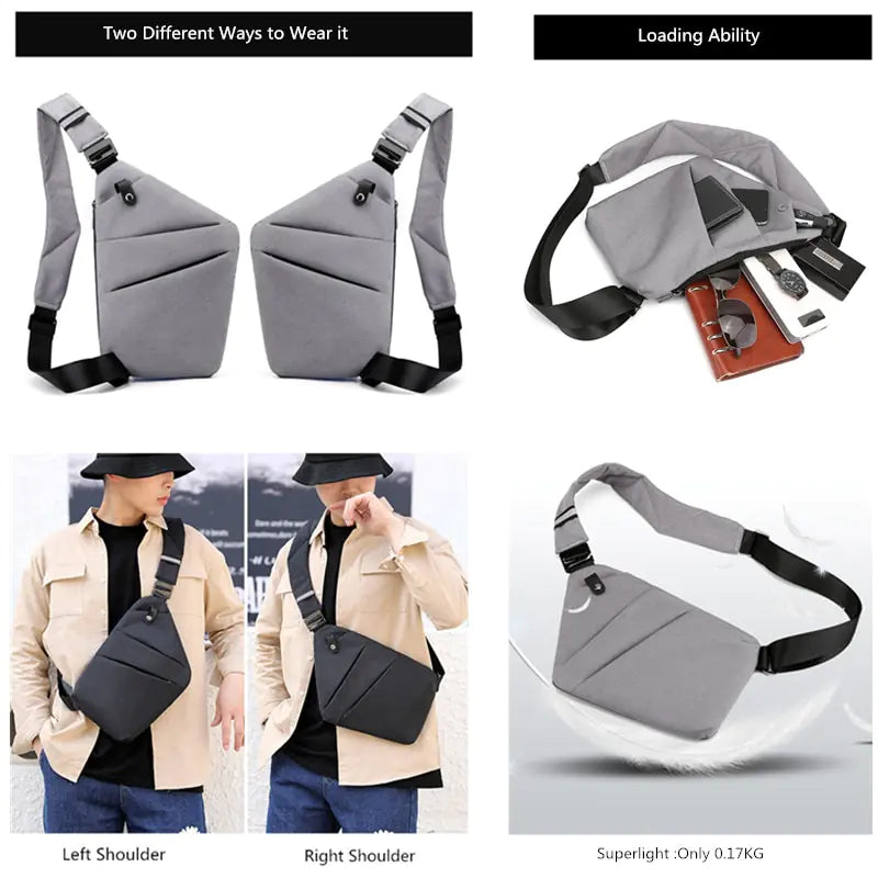 Ultra-Thin Chest Bag For Men