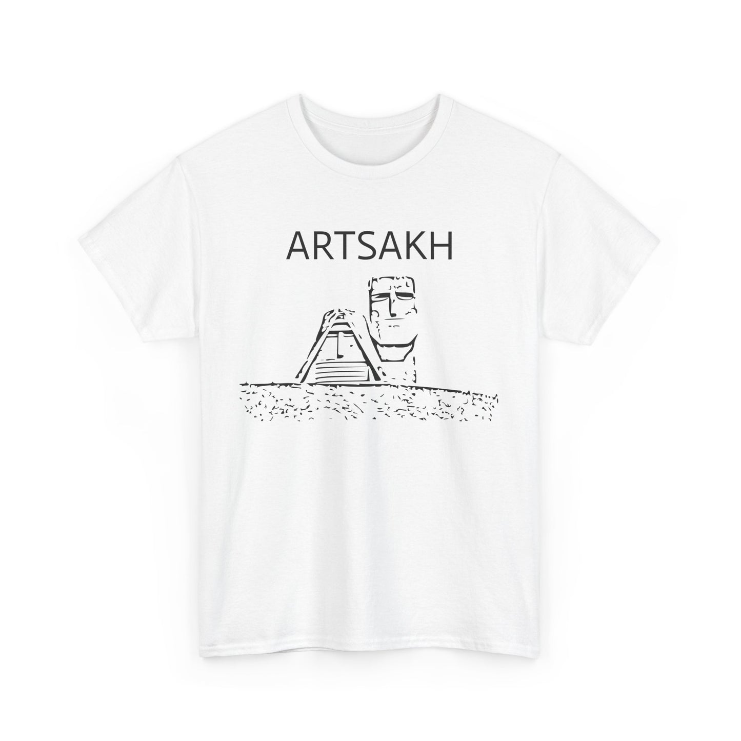 Artsakh Unisex Heavy Cotton Tee, Armenian T-Shirt, Patriotic Graphic Shirt,