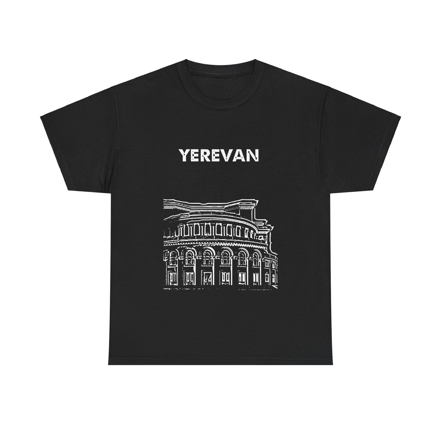 Yerevan Unisex Tee, Armenia T-Shirt, Armenian City Gift Shirt, Cotton Top, Men