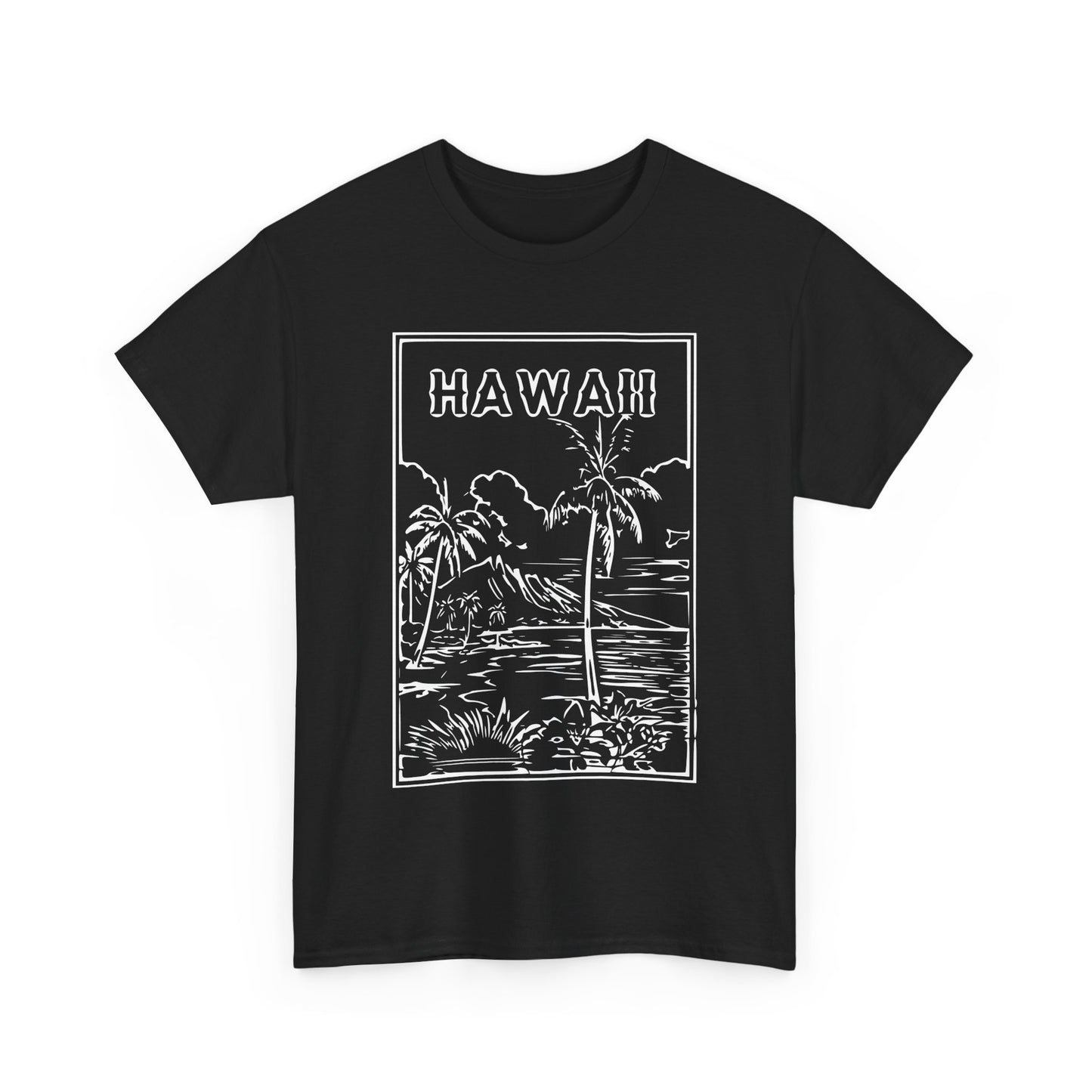 Hawaii Unisex Tee, Aloha T-Shirt, Hawaiian Shirt, Tropical Top, Beach Vacation